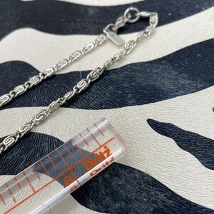 Spiral Link Sterling Silver Chain. Delicate Look but Beautiful Handcrafted Link